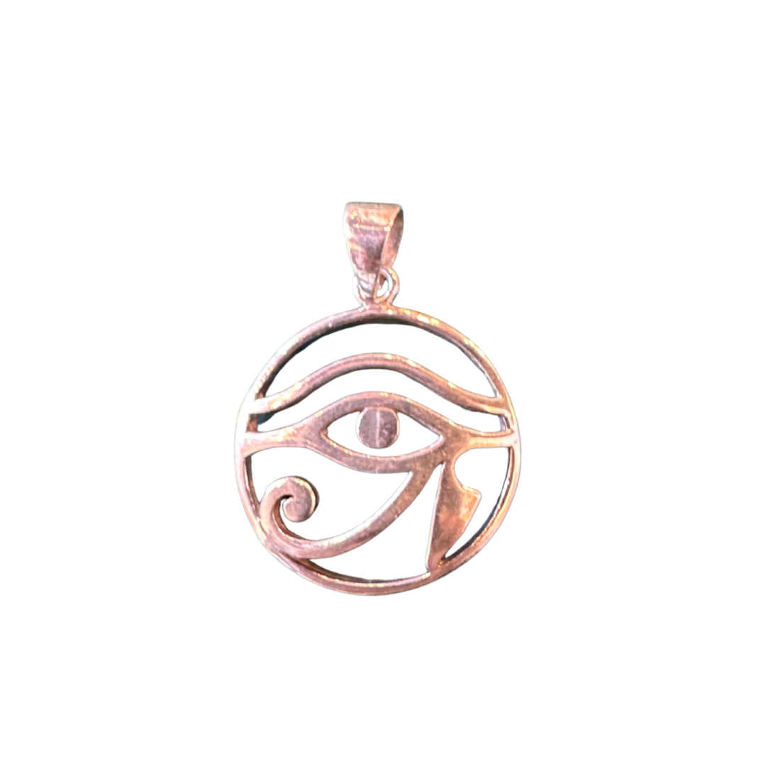 Eye of Horus silver pendant