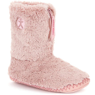 Marilyn Classic Faux Fur Slipper Boot - Pink