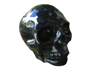 Carved Obsidian Skull